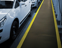 工廠作業(yè)區(qū)走道工業(yè)防滑地毯，安全防滑地面材料