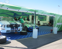 汽車(chē)場(chǎng)地賽賽車(chē)P房地板地面材料